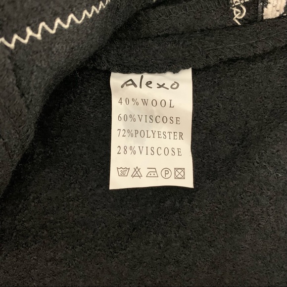 Women’s Winter Fancy Jacket. Black - Picture 10 of 15